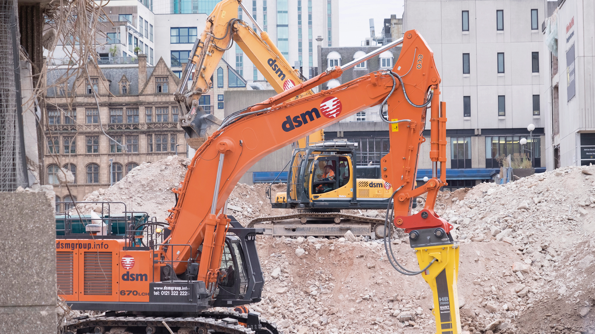 Demolition returns as next phase gets underway Paradise Birmingham