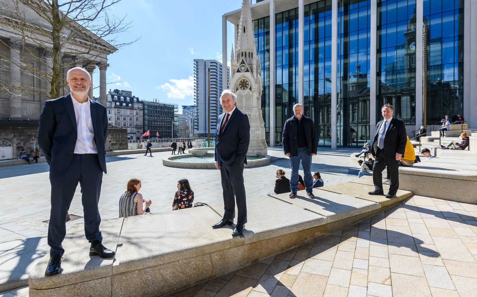 Chamberlain Square reopens at Paradise Paradise Birmingham