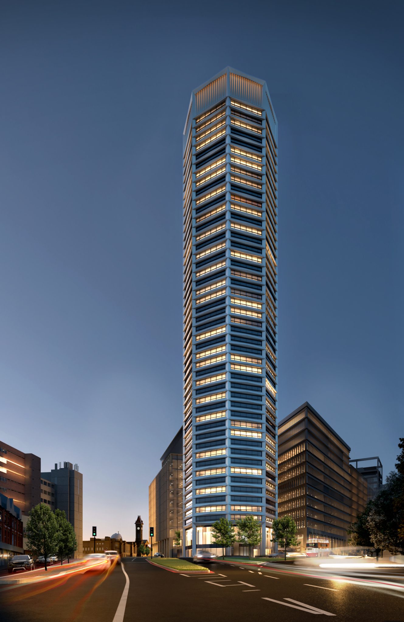 Birmingham’s world first pure Octagon tower gains planning permission