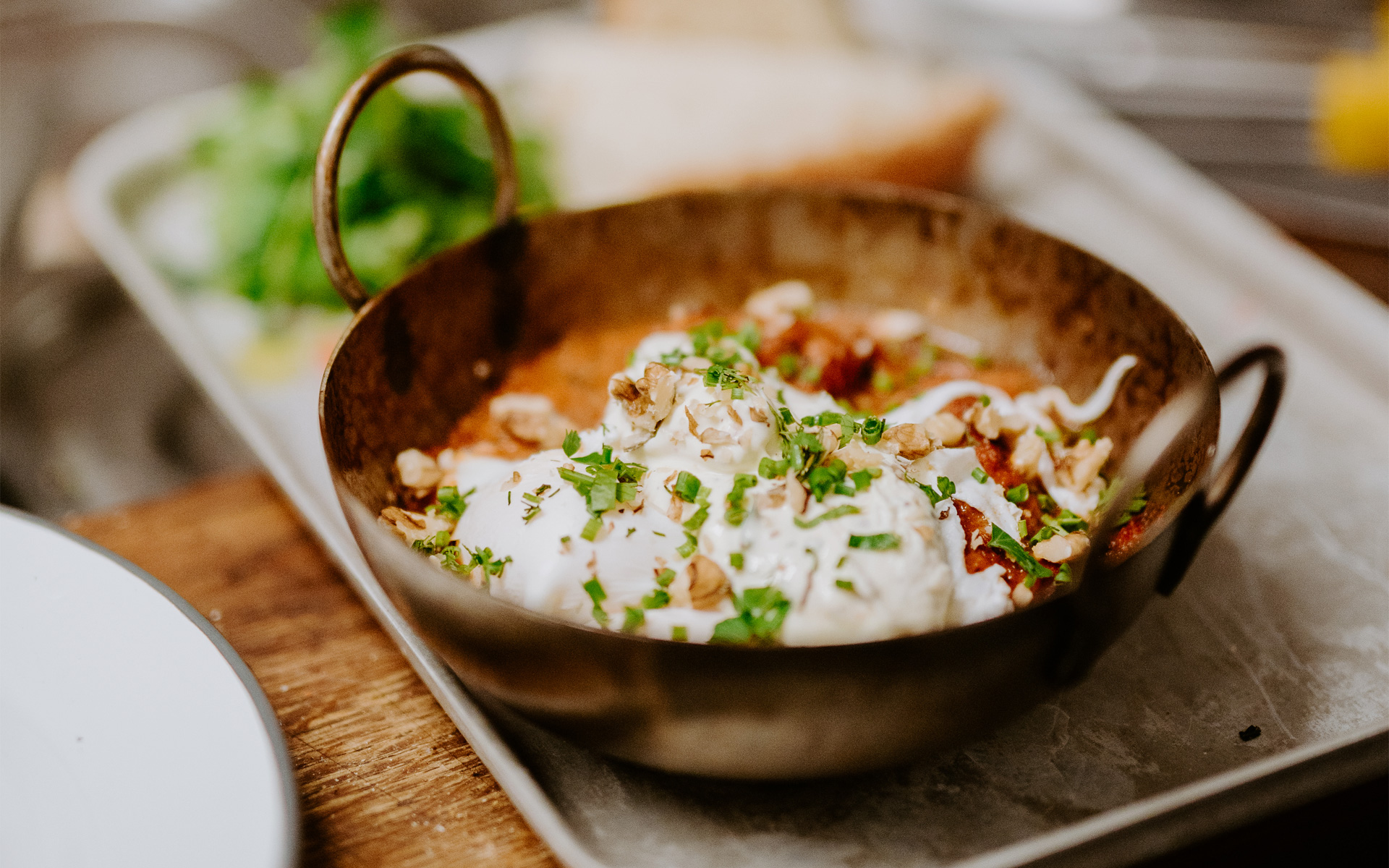 Yorks evening meal in a balti dish.